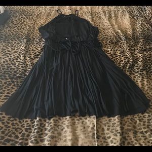 Lane Bryant Black Halter Dress